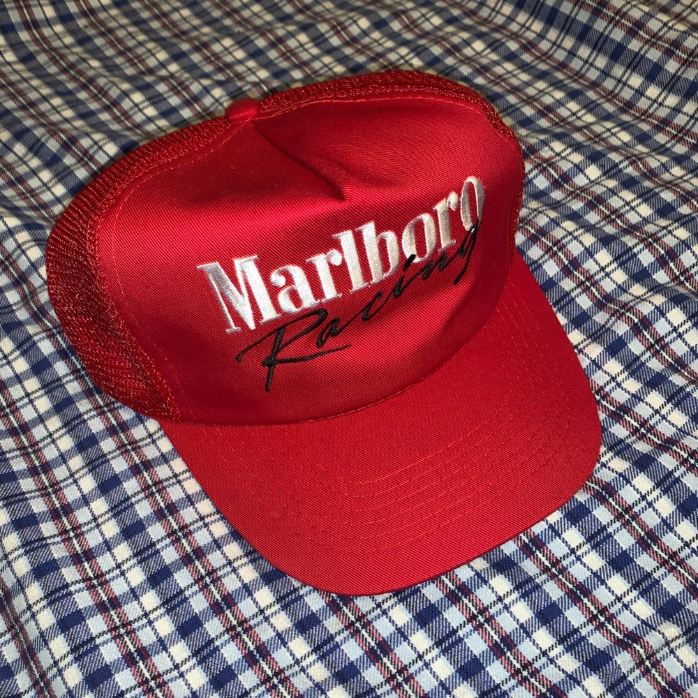 Marlboro Racing Mesh Snapback Cap